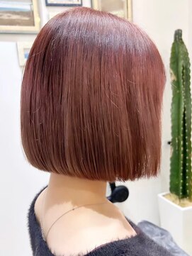 シー バイ ロンド 新宿(Sea by Lond) 韓国ボブ×ショコラアッシュ【ふんわりカール/新宿/髪質改善】