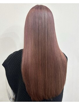 リリバイシエル(lili by CieL) ピンクベージュカラー×髪質改善トリートメント