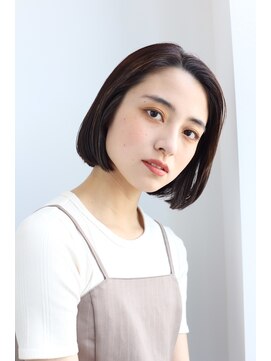 ヘアーアンドメイク エクリ 不動前店(Hair&Make equri) 【目黒不動前】前髪なしボブ