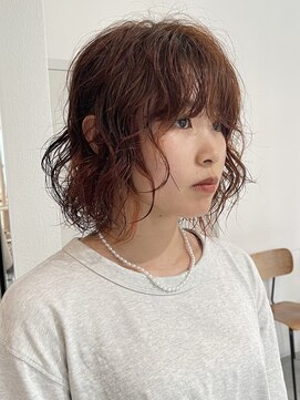 ルイス 喜連瓜破(Luis) ボブパーマ