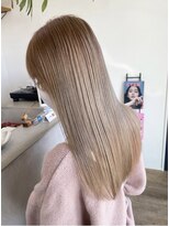 アーブル ヘアーアンドメイク(ARBRE) ブリーチダブルカラーハイライト髪質改善トリートメント