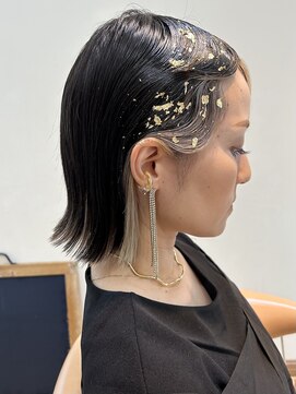 ビュートリアム 福岡(BEAUTRIUM) フィンガーウェーブで作る大人のアレンジ