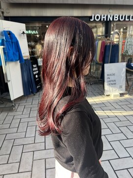 アクアオモテサンドウ(ACQUA omotesando) ☆ダブルカラーボルドーカラーカシスピンクレッドカラー