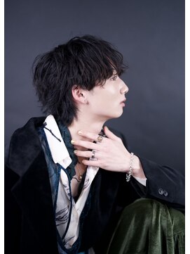 スキル(SKILL) 【SKILL】ツーブロック刈り上げショートメンズパーマハイライト