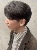 men's/アップバング/ツーブロックマッシュ/束感ショート/波巻き