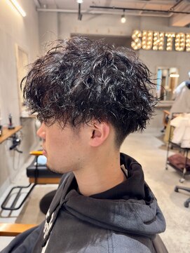 サンタウン(SUN TOWN) TEPPEI メンズ!!!【ツイストスパイラルパーマ】