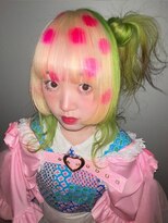 ハコ プラス(HACO+)&nbsp;デザインカラー　ケアブリーチ　バングカラー