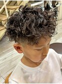 ツイストスパイラルパーマツイストパーマメンズマッシュパーマ