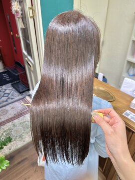 ジーテ 渋谷(gite) ピチキュアTR/オリーブグレージュ「渋谷/髪質改善/髪質改善TR」