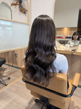 シダミノオ(sida MINOH) 【sida 池村】20代30代ロング巻き髪ウェーブナチュラルブラウン