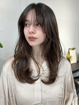 クラヴィア エクラート 梅田店(CLAVIA.ECLART) レイヤーカット×透明感カラー♪[梅田]