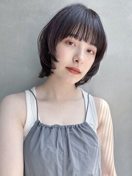 タス(tas) マッシュウルフ似合わせ顔周りカット顔まわりレイヤーカット