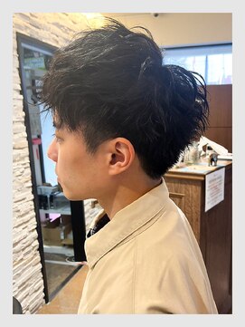 クリアオム 春日部(CLEAR homme) メンズ 爽やか無造作パーマスタイル ビジネス◎ 学生◎