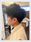 メンズ 爽やか無造作パーマスタイル ビジネス◎ 学生◎