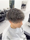 マッシュツイストスパイラルパーマ静岡メンズ