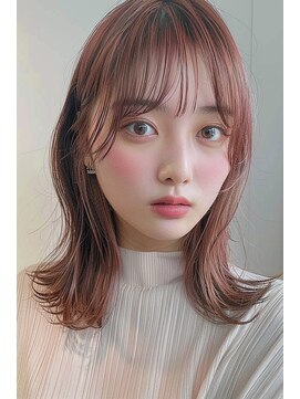 ラナ 新宿(lana) こなれミディアム/くびれヘア/韓国ヘア【lana hair 新宿】