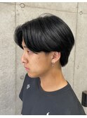 ブリーチで落ちる黒染め