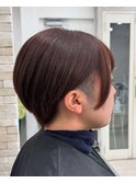 ツーブロックショート