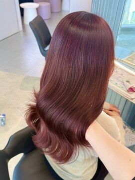 ジーナリア(Xena ria) 《衣織》ワインレッド/ケアブリーチ