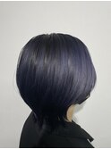 元々のリタッチにハイライトで繋げるカラー