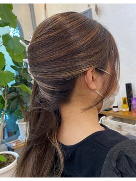 ラッフィスリール(Raffee Sourire) 似合わせハイライトデザインカラー