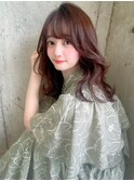 ショート ボブ インナーカラー 韓国風5611