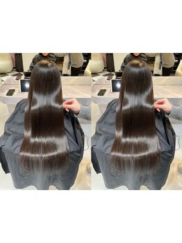 頭皮にも優しいケアブリーチ使用◇ダメージを最小限に抑えた施術とこだわりのケアで、理想の髪質へ＊