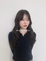 ビーヒアナウ N゜03 金沢駅西店(BE HERE NOW)&nbsp;【韓国ヘア/レイヤーカット/アッシュブラウン】