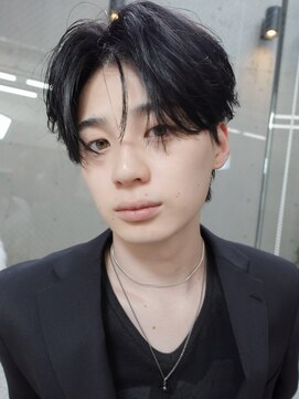 ピア ヤクイン(Pia Yakuin) ニュアンスパーマ/ショートセンターパート