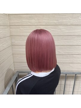 アン ブリーチ 大宮駅東口店(UN BLEACH) ブリーチ2回 ピンクベージュ