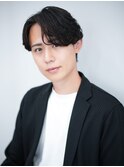 ニュアンスパーマ 韓国風パーマ 眉毛カット ツーブロック 20代