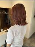 pink×orange color
