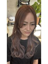 トロワ&nbsp;【ラベンダーカラー+レイヤーカット】