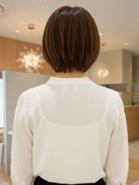 アビエブラン 若江岩田(abije blanc) 美シルエットマロンボブ【若江岩田駅】