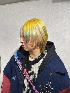 アドネ プライム(adne prime) ウルフレイヤー/デザインカラー/ボブウルフ