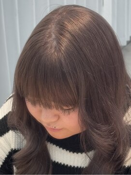 黒髪/クラゲヘアー/オリーブグレー/小顔/ココアベージュ/木更津