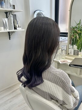 アルターシェリー(aL-ter che'rie) 大人ガーリー/グラデーションカラー/パープル/津田沼/小川夏花