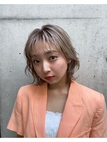 ジルフラン(JILL franc) ハイトーンベージュ1/30レイヤーボブ