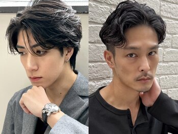 トルネード(TORNADO)の写真/20,30代の大人の色気を目指す男性は[TORNADO]へ☆程よい色気のあるパーマヘアがサロンの強み◎