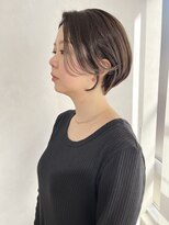 アッシュ 浜田山店(Ash)&nbsp;ナチュラルショート/ひし形ショート/大人ショートボブ/＠松永