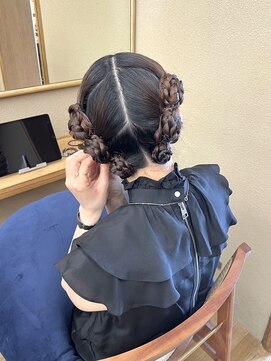 エダ 鎌倉(edA.) ツインアレンジ/個性派アレンジ/ヘアセット