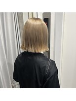 インスヘアー 明石(INCE HAIR) 抜きっぱなし風ベージュ