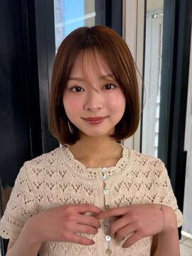 イヴォーク トーキョー(EVOKE TOKYO) ミディアムレイヤー/レイヤーボブ/顔周り/髪質改善/レイヤー