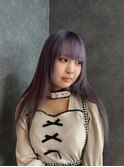 44. ダークパープル/ブリーチ/シャドールーツ/クラゲヘア