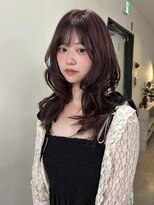 ニコフクオカヘアーメイク(NIKO Fukuoka Hair Make)&nbsp;ブリーチなしダブルカラー/ピンクブラウン