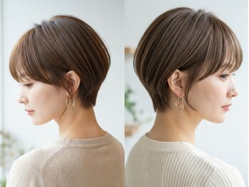 アーサス ヘアー デザイン 石岡店(Ursus hair Design by HEADLIGHT)の写真/デザイン＆フォルムにこだわった柔らかい質感のStyleが人気！【石岡/髪質改善/学割U24】