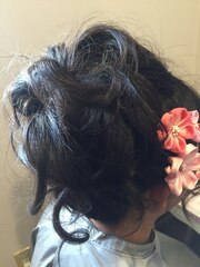 成人式ヘアセット