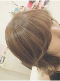大人かわいいナチュラルファニーボブ