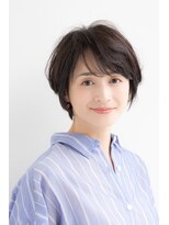 ラフ フロム ガーデン(Laf from GARDEN)&nbsp;加藤貴大30代40代人気大人に似合う小顔ひし形ふんわりスタイル