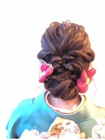 マロウ ヘア(Mallow hair)&nbsp;成人式華やか可愛いヘアアレンジ♪